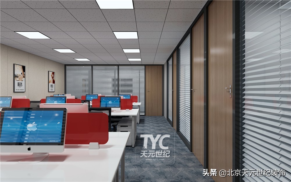 天津办公室现代装修设计,现代简约办公室装修风格怎么设计