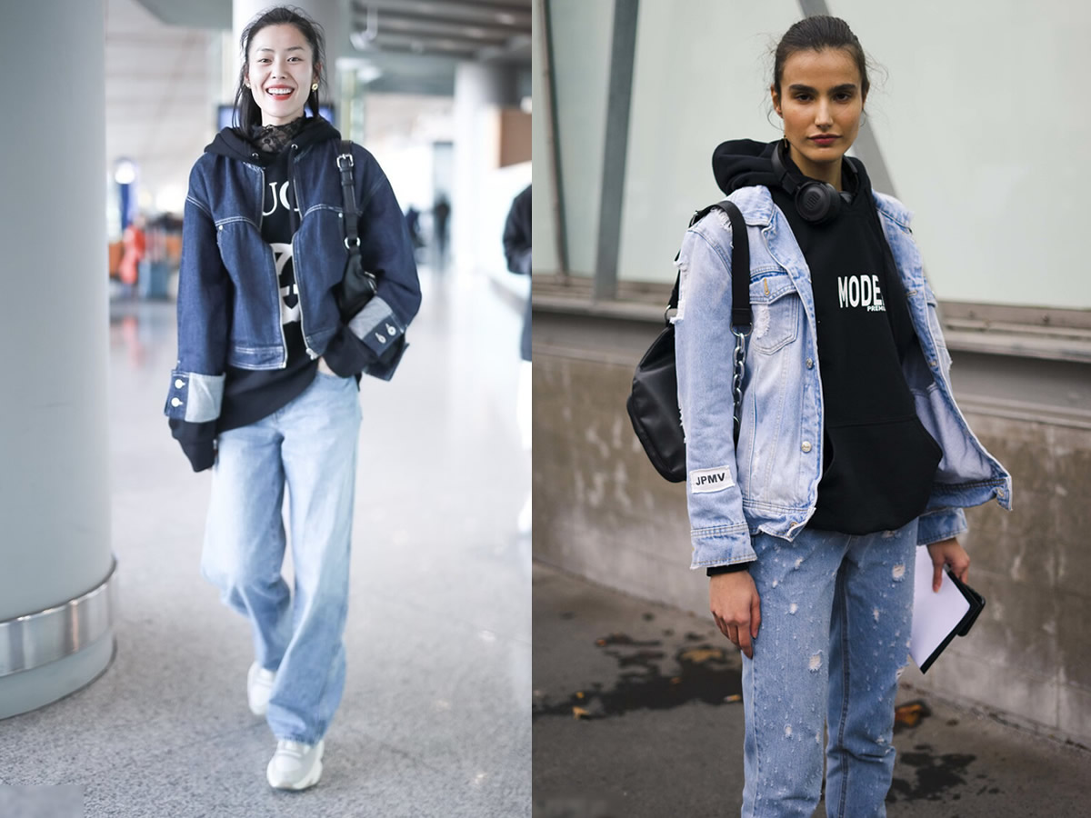 连帽卫衣长了怎么穿好看,卫衣连帽外套太长怎么穿更好看