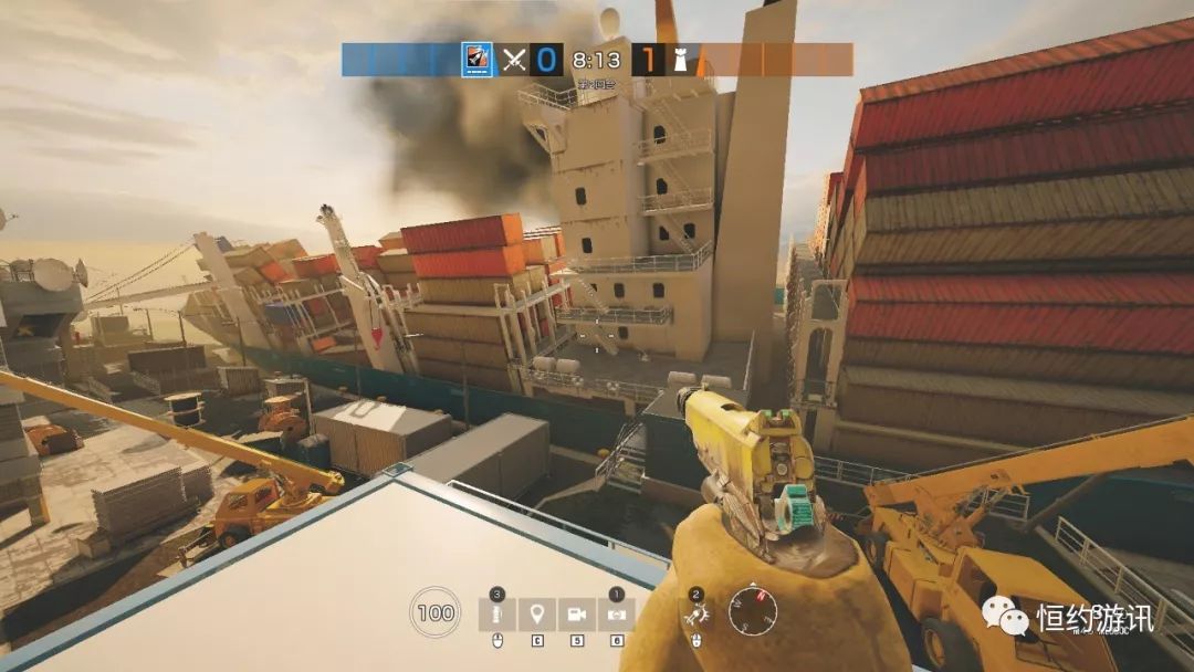 彩虹六号打盾牌,彩虹六号地图大小