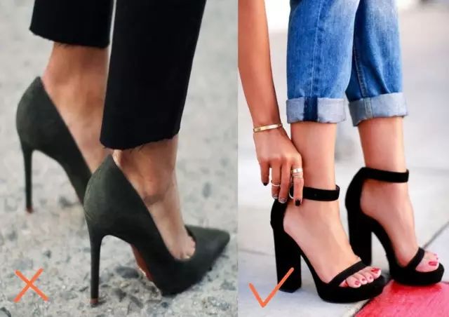 穿高跟鞋避免脚痛的方法,高跟鞋的小妙招