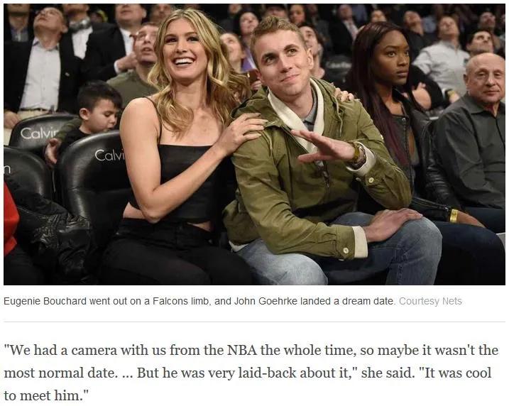 花4000美元可以约到这位网球美女?曾经有人打个赌就搞定了