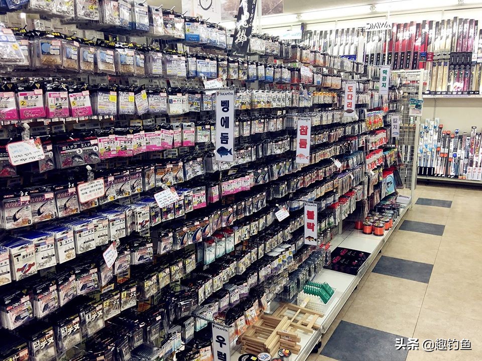 韩国钓鱼用的东西,钓鱼渔具用品都有哪些品牌