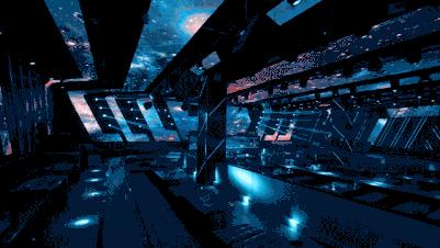 赛博朋克风格酒吧设计,赛博朋克设计酒吧