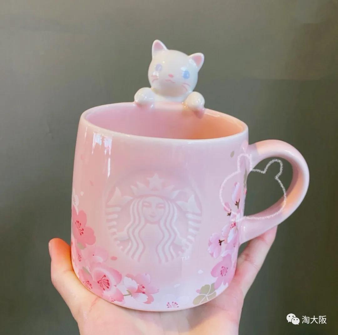中日樱花限定大PK！猫咪杯、毛绒手袋，中国星爸爸又一次逆袭？