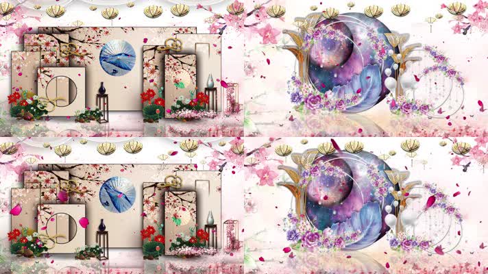 古风水墨视频素材就来凌晨两点素材网