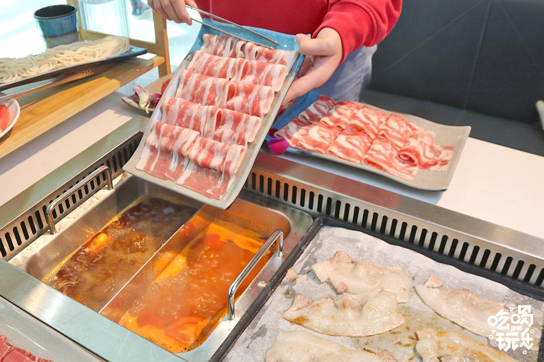 邯郸边烤肉边涮锅,边烤边涮美食