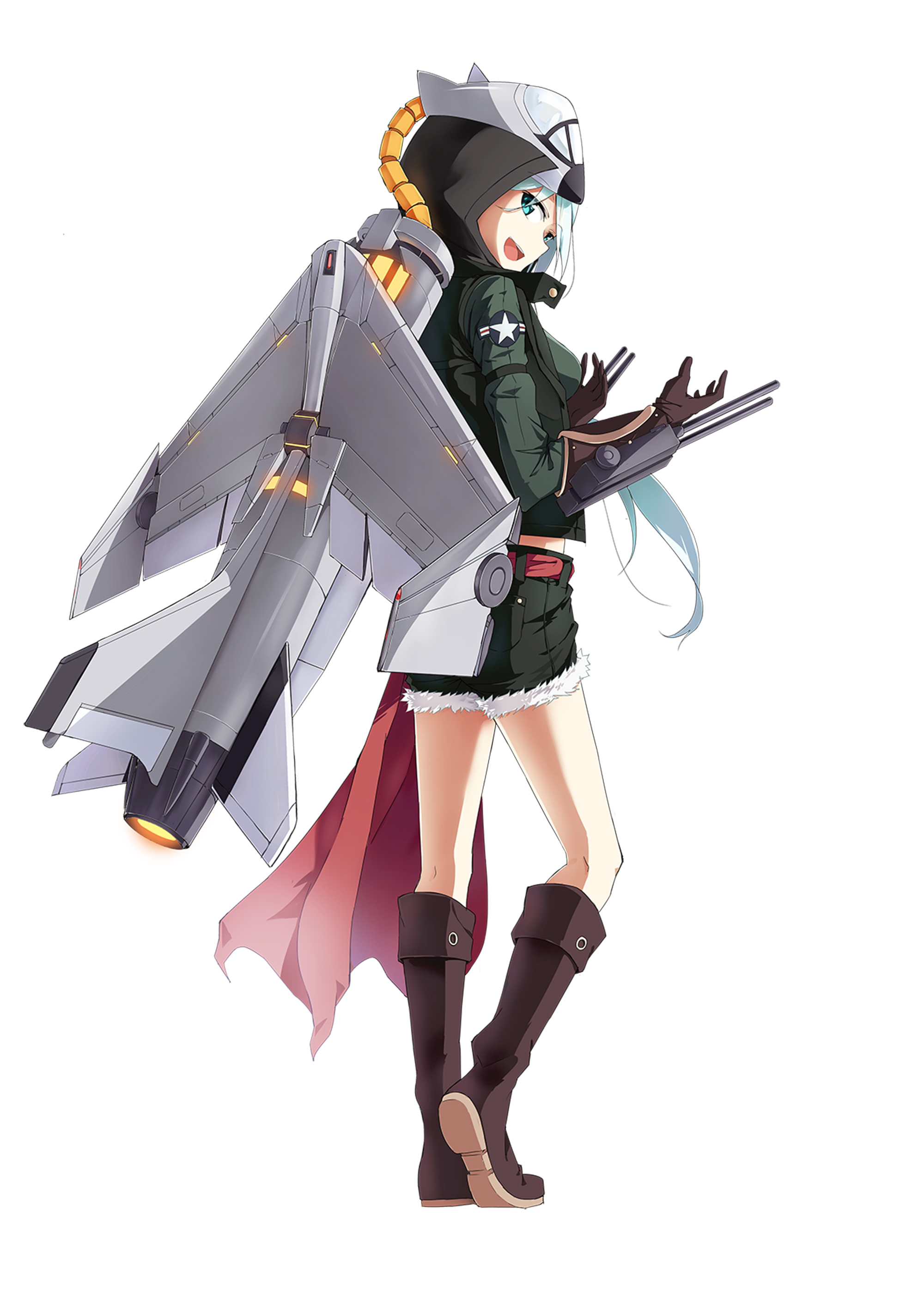 《苍穹战线》超过百种萌点各异的机娘，精美立绘原画插画卡牌欣赏