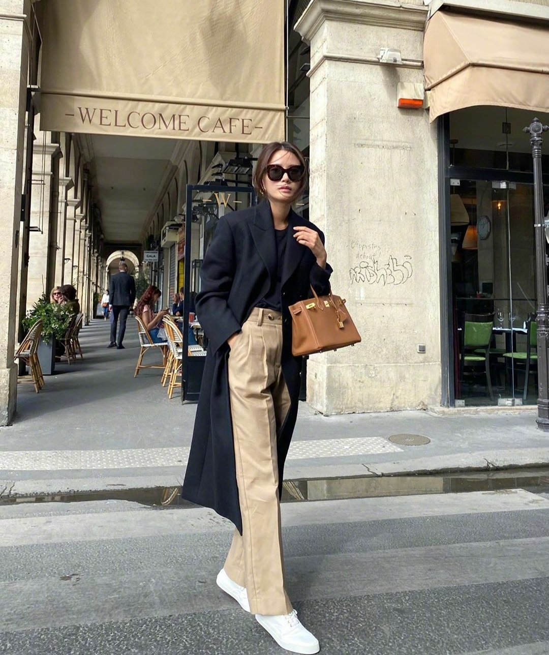 韩国直筒裤,韩系直筒裤穿搭