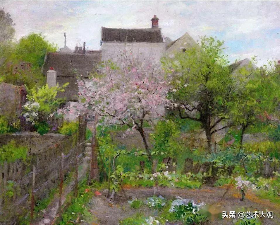 美国现代顶级风景油画作品欣赏,外国风景油画大师视频