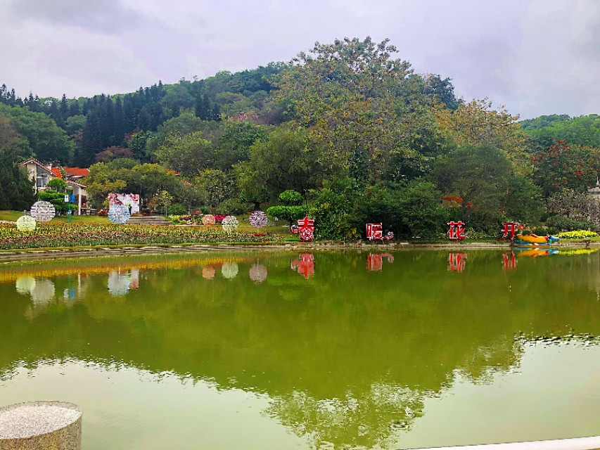 广州云台花园全景视频,广州云台花园美景