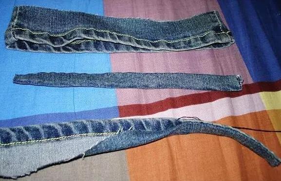 牛仔裤改包包做法大全简单,旧牛仔裤的超实用改造成品