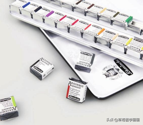 学水彩画的入门教程,水彩颜料零基础入门