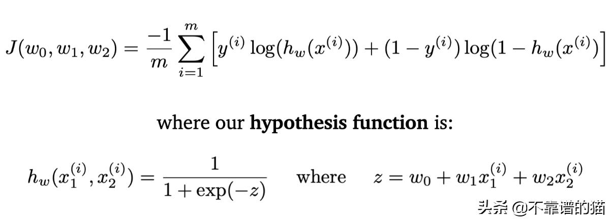 分类算法逻辑回归,学习逻辑回归分类器