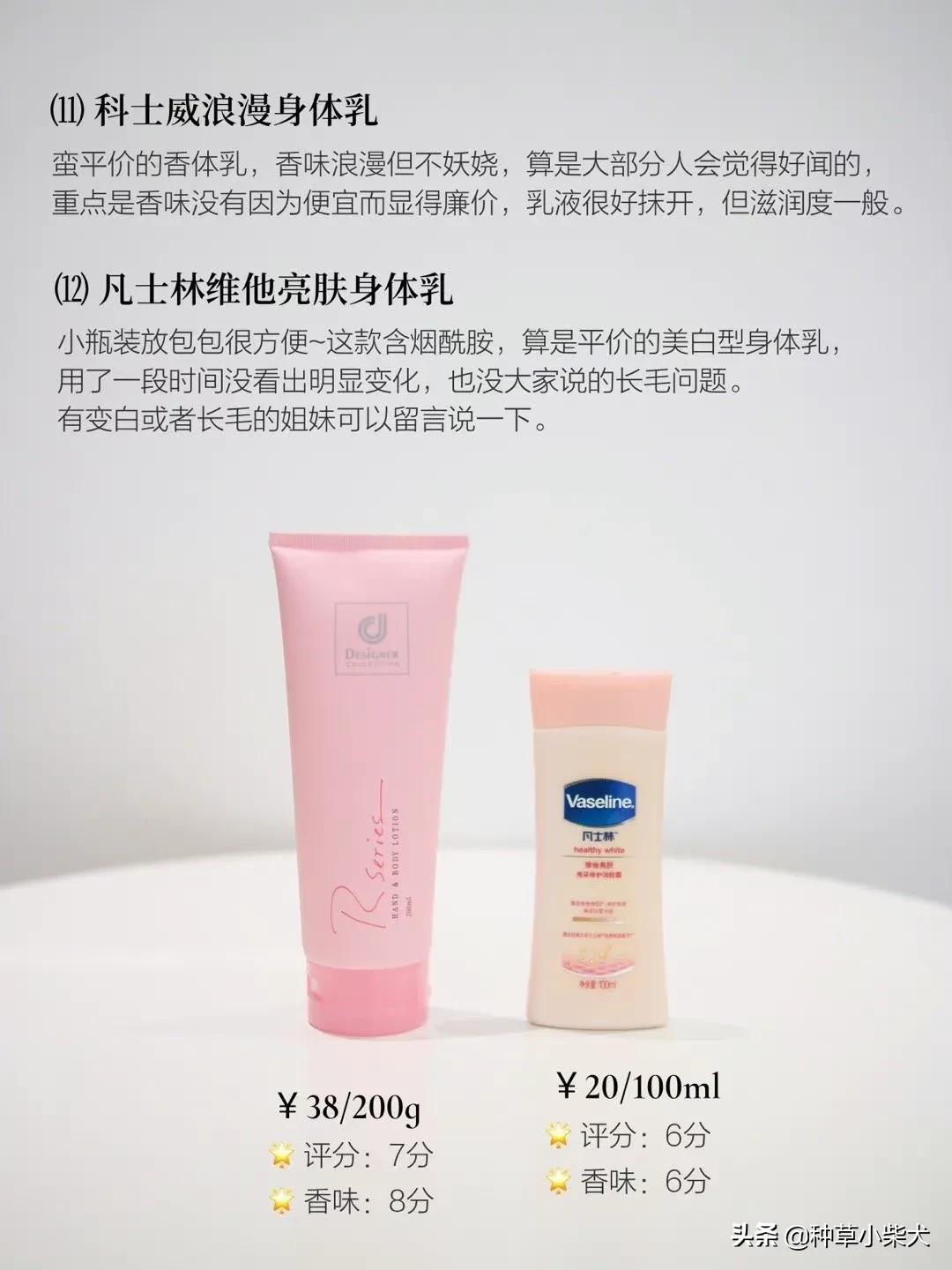 好用的身体乳排行榜前十强秋冬,16款超好用身体乳推荐