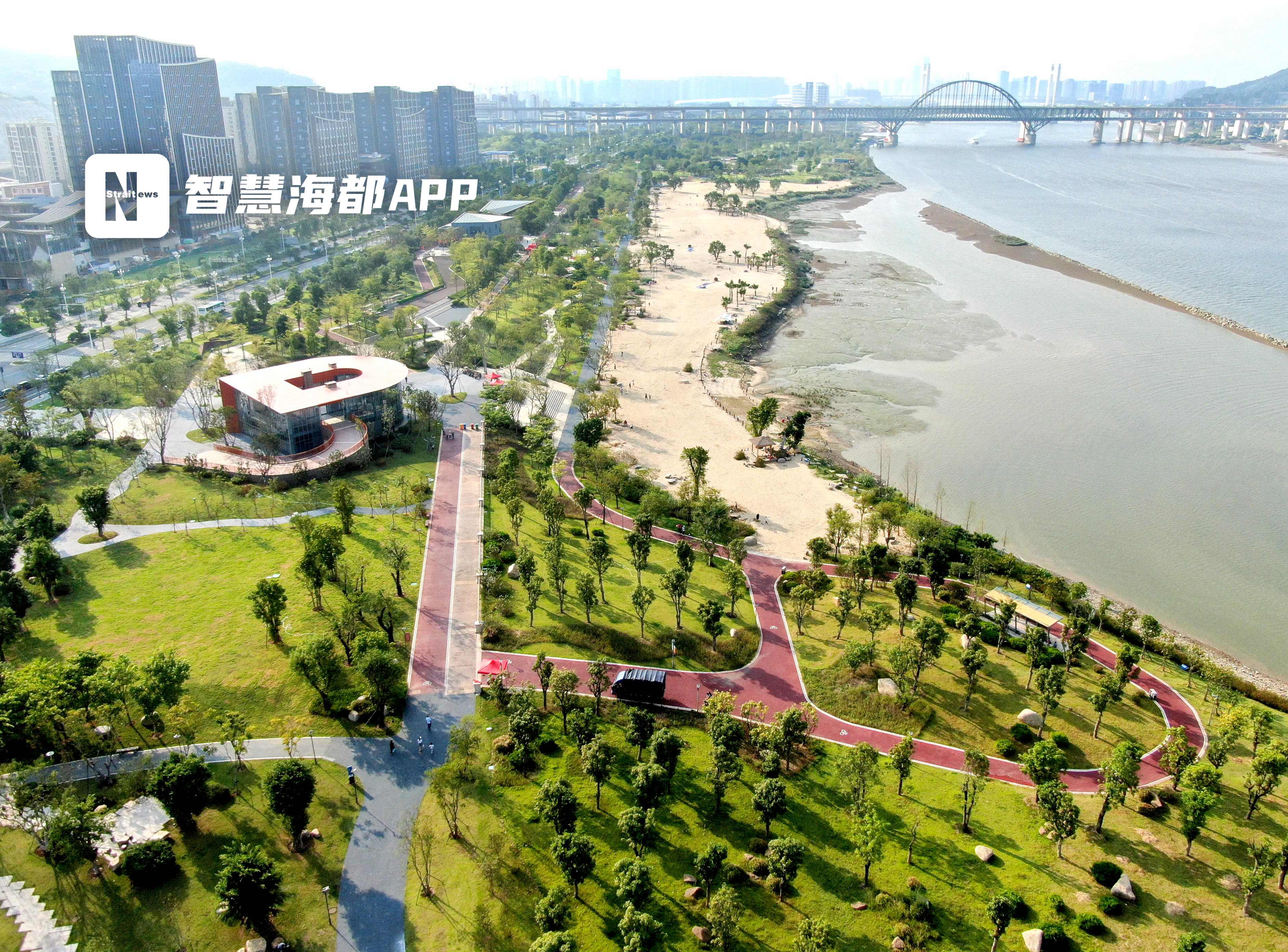 花海公园福州热气球,福州三江口花海公园