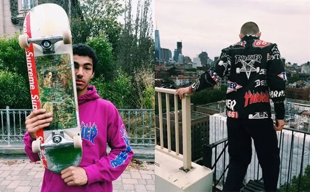 supreme联名长裤,supreme漫画裤