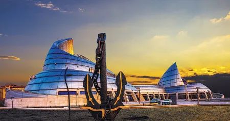 蓝色梅山湾,蓝色海湾风景区