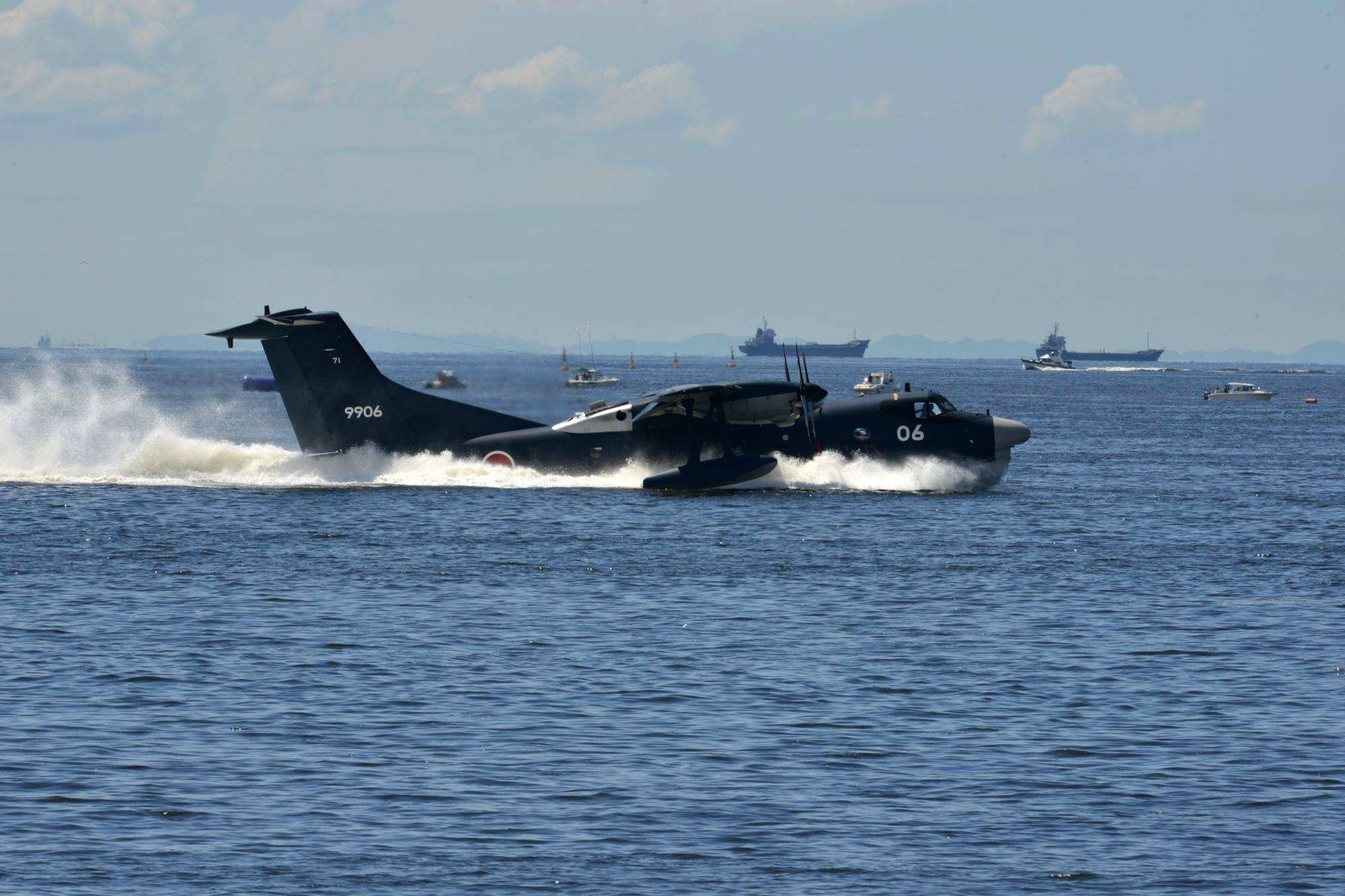 中国水上飞机与日本水上飞机对比,不同国家水上飞机的比拼