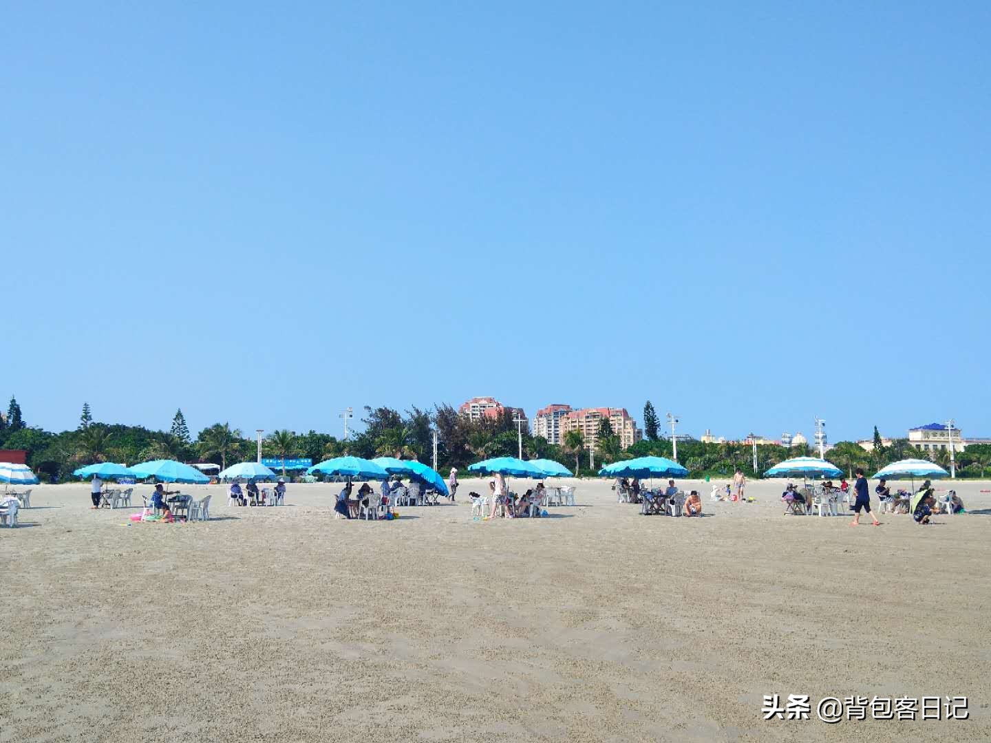 北海银滩是收费的还是免费的,北海银滩不收费区域