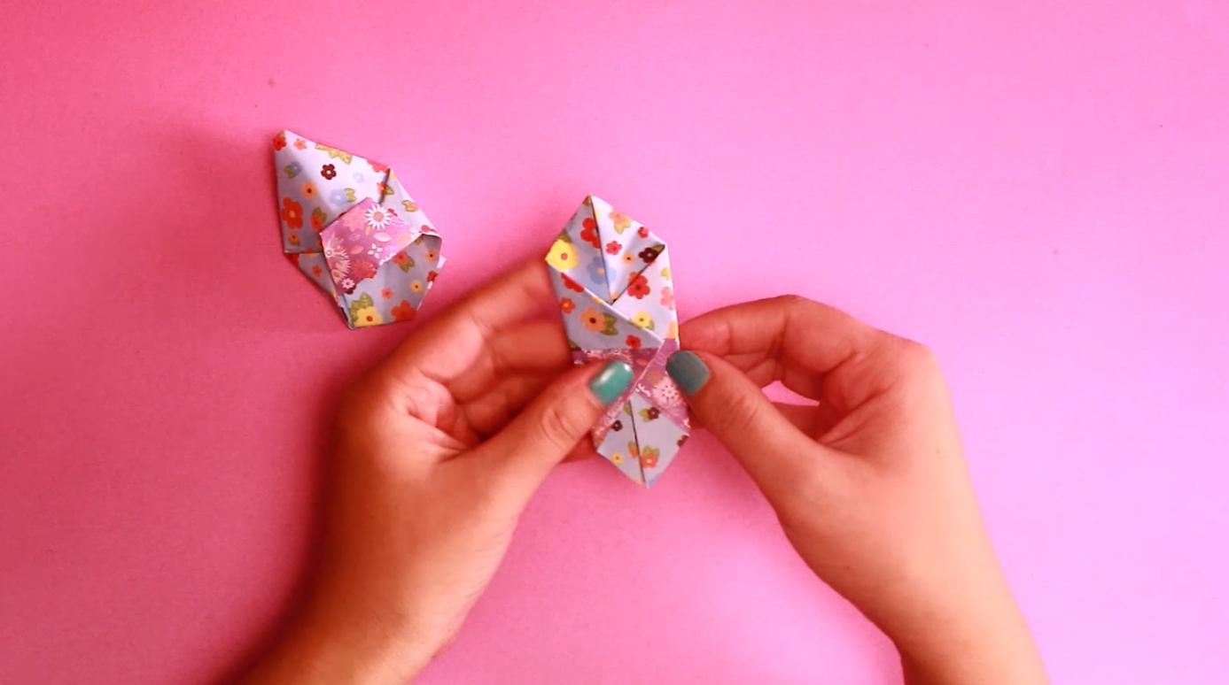 不用剪刀不用胶折纸做自行车,不用胶带不用胶水就能做出高跟鞋