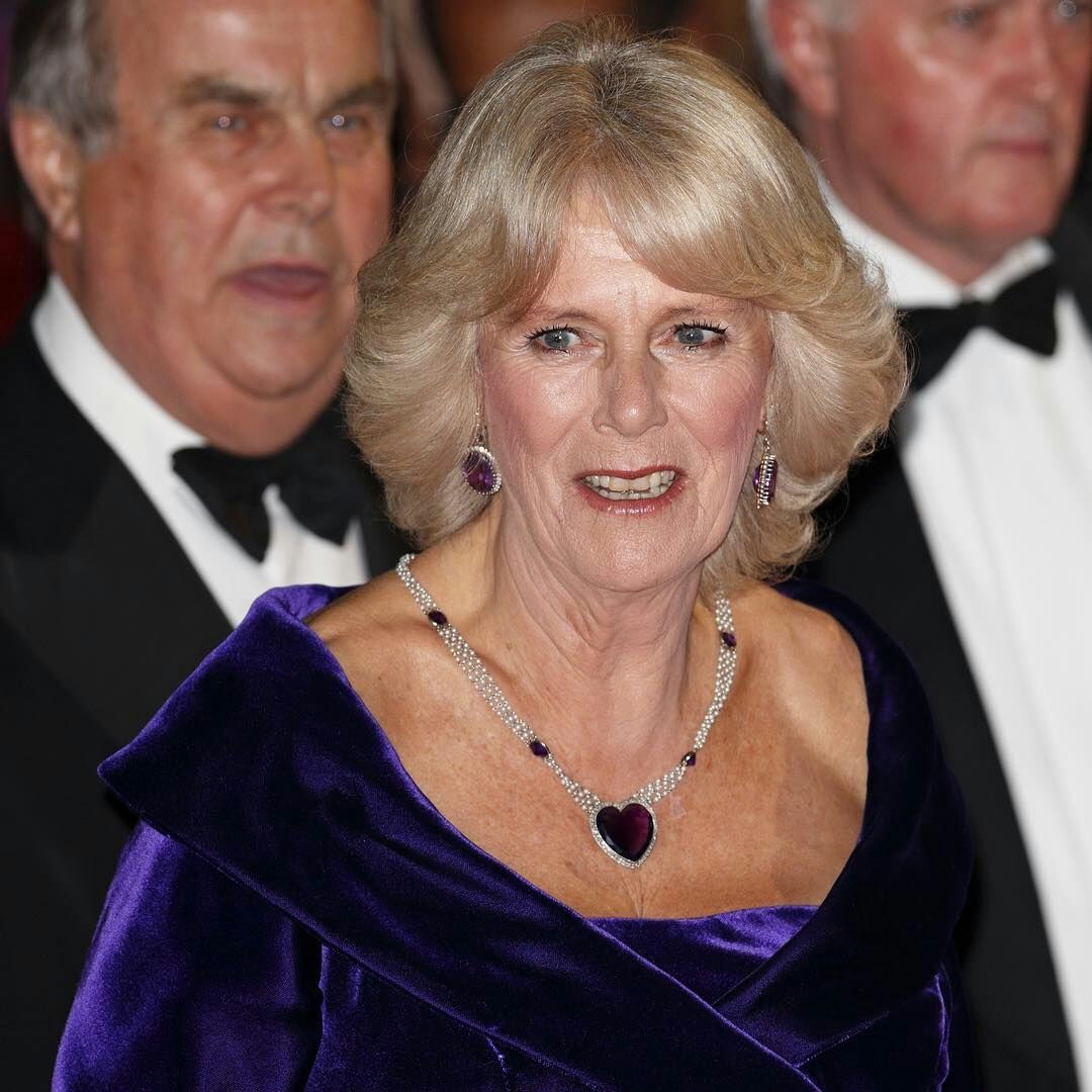 戴安娜和卡米拉都戴了一顶小王冠,珍珠和卡米拉视频