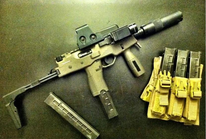 007型冲锋枪,007用的冲锋枪