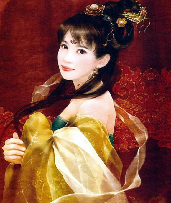 红颜如玉---德珍彩绘经典美女画