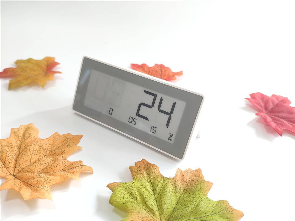 米家秒秒测温湿度计,秒秒测温湿度智能时钟