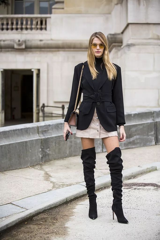 stuartweitzman长筒靴真假,stuartweitzman及膝靴搭配