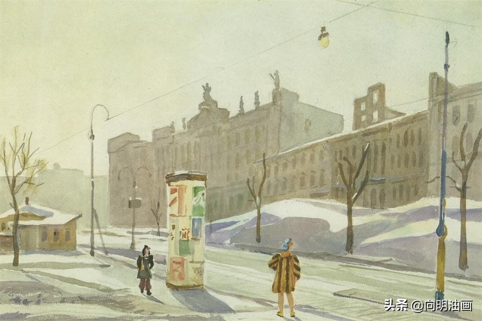 苏联人民艺术家,苏联画家亚历山大杰伊涅卡