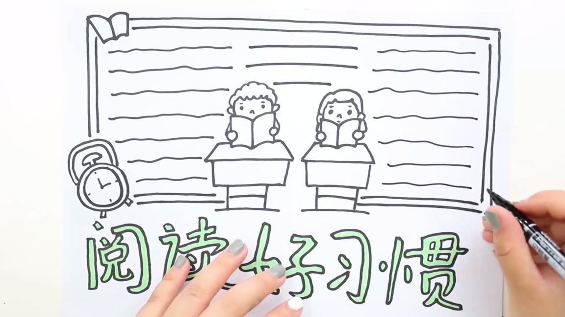 画关于阅读的手抄报教程,画关于阅读的手抄报应该画哪些图