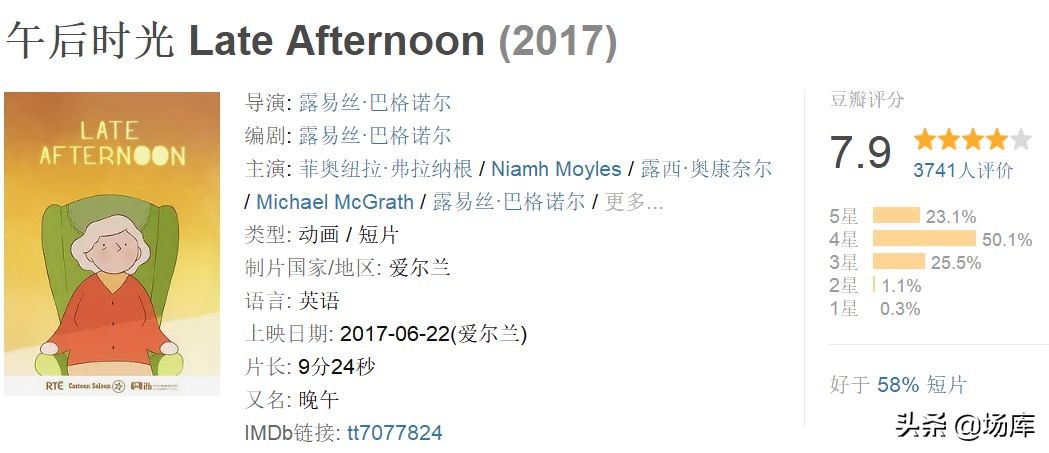 3分钟看完豆瓣高分短片,9部有趣的高分短片