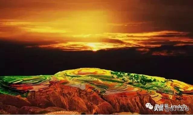 大美中国东川红土地,云南东川红土地美景赞美