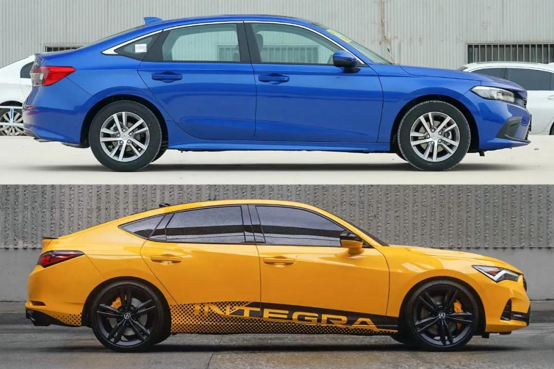 讴歌全新integra实拍,全新讴歌integra官图公布