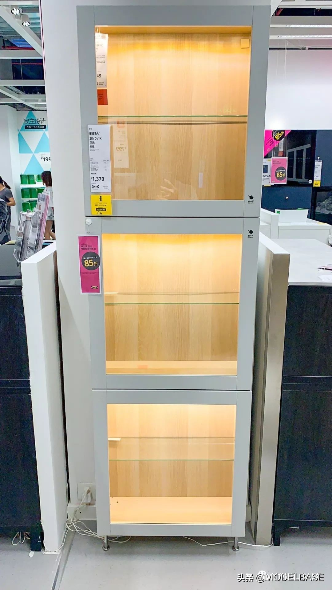 宜家模型展示柜,买了宜家玩具收纳柜