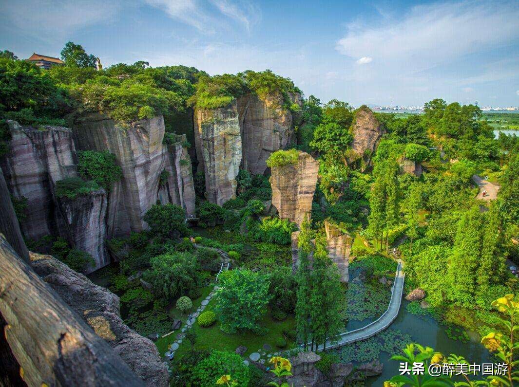 广州莲花山风景区步行,广州市白云区莲花山风景区