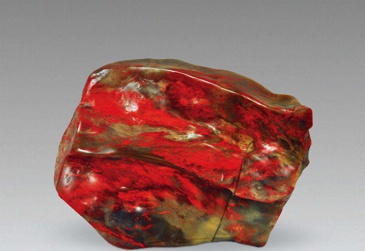 鸡血石古董鉴定,鸡血石玉扣鉴定