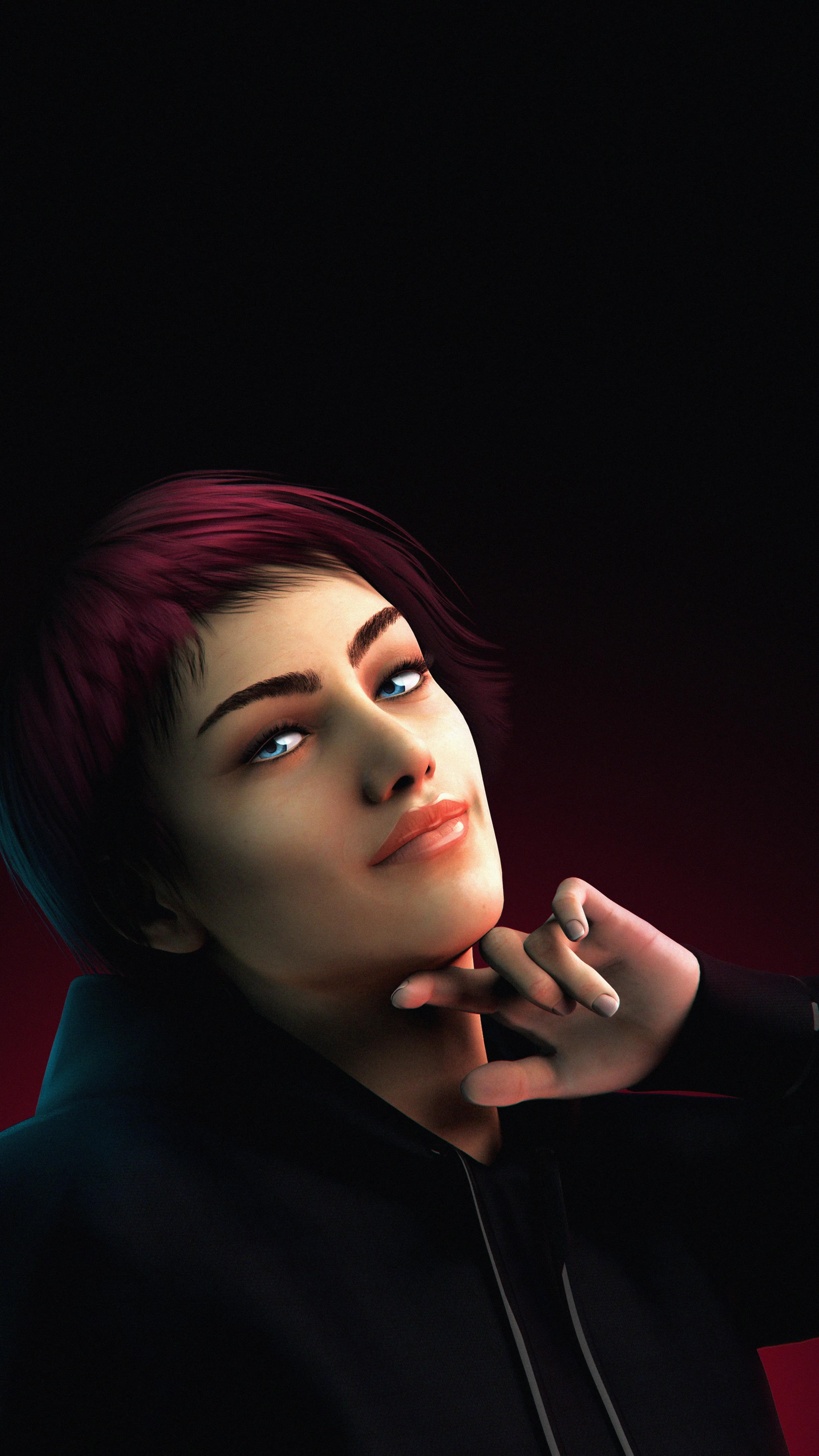 电脑壁纸超清极简风4k美女,超好看的4k美女壁纸图文