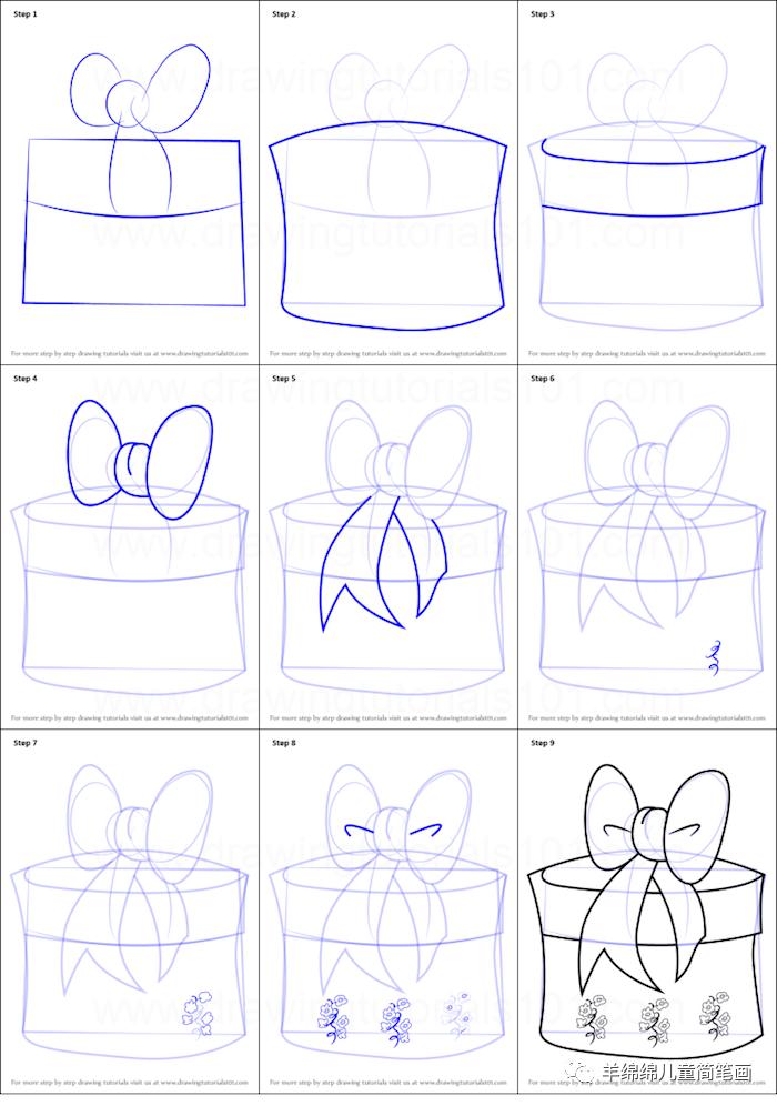 生日贺卡手绘简单可爱,生日贺卡手绘创意简单有色彩