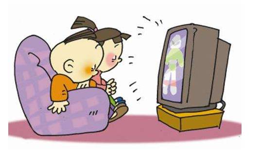 看电视和不看电视孩子大脑区别图,从小看电视的孩子长大会怎么样
