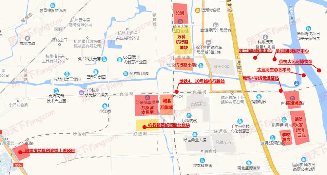 勾庄板块图,杭州勾庄板块和良渚板块