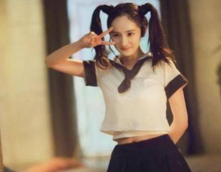 杨幂最新生图,杨幂生图对比