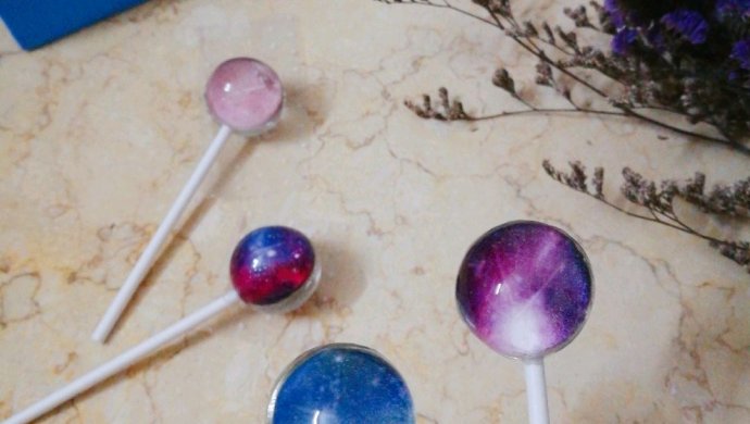 糖果梦幻星空,网红款星空棒棒糖