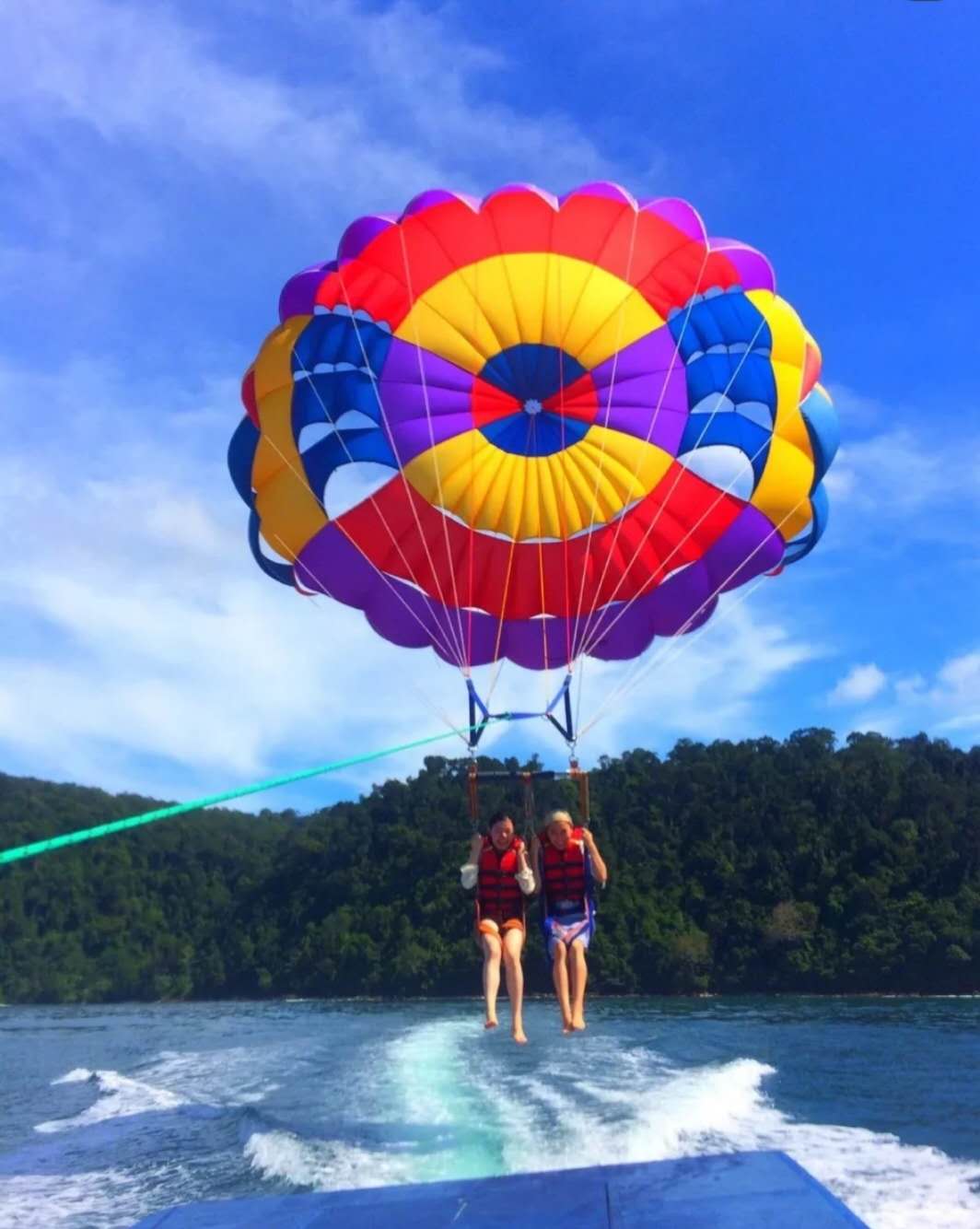 海上飞伞体验感受,亚庇海底漫步有危险吗