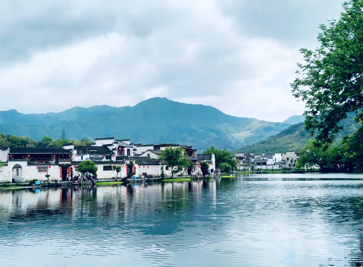 航拍下的宏村有多美,宏村旅游攻略一镜到底