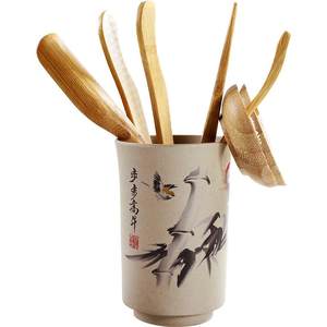 茶道六君子茶具使用方法,茶道六君子是哪六种茶具怎么用