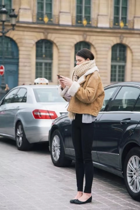 羊咩咩外套女,咩咩同款外套