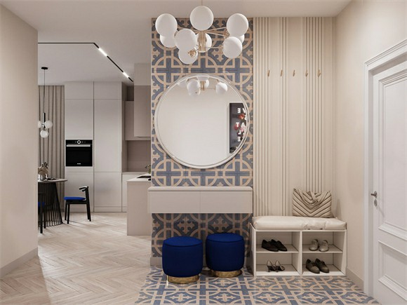 蓝染家居设计,欧派的家居设计