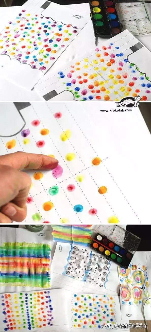 手工小伞可以折叠不用双面胶,幼儿园简单手工雨中小伞