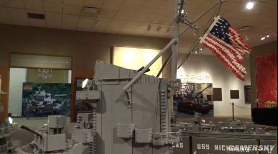 乐高塑料密苏里号战列舰组装步骤,迷你密苏里战列舰乐高